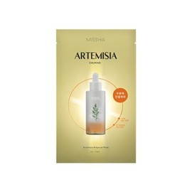 Missha 미샤 미샤 개똥쑥 앰플 마스크 27g Missha Mugwort Ampoule Mask 27g