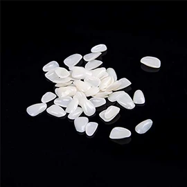 Angzhili Veneer Teeth Dental Materials Teeth Whitening Dental Supplies Ultra-thin Dental Resin Beauty Teeth Protection Upper Teeth A1/A2 (A1)