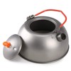 YaSao 600ml Titanium Tea Kettle for Boiling Water Coffee Tea