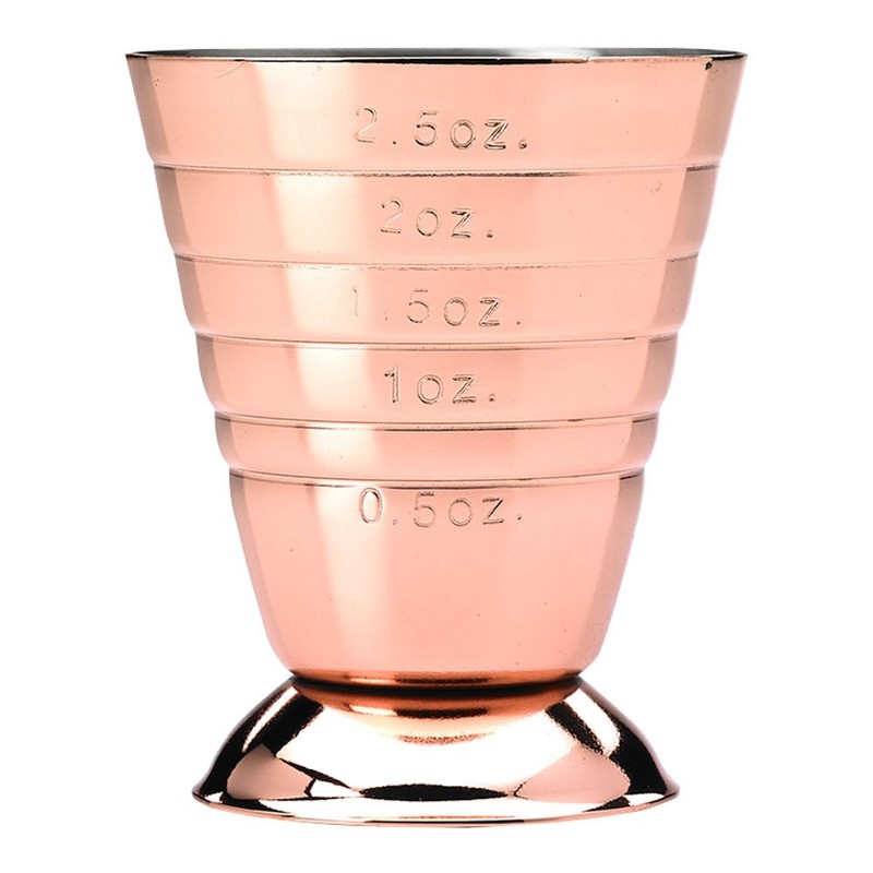 Barfly M37069CP Measuring Cup, 2.5 oz, Copper