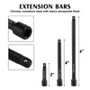 MIXPOWER 55 Pieces 1/4" Dr. Impact Socket Set, CR-V, 6
