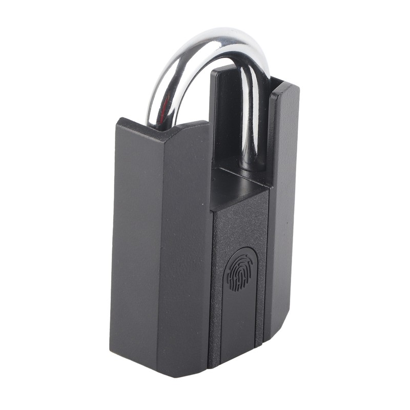 Fingerprint Padlock Waterproof Sensitive Rustproof Zinc Alloy Smart Electronic Padlock