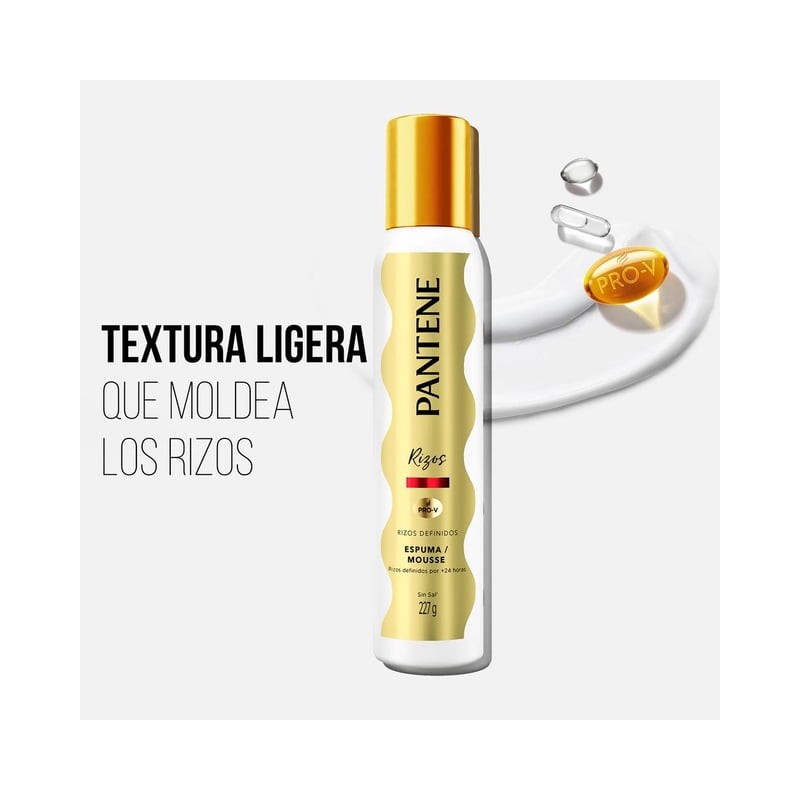 Espuma Pantene Pro-V Rizos Definidos 227 g
