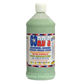Gord's Aluminum-Chrome-Metal/Cleaner-Polish-Sealer/ALL IN ONE 32 OZ.