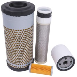 Solarhome Service Filter Kit Compatible with Mahindra 3616 Tractors w/Gear Transmission