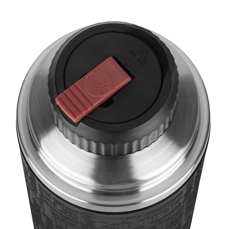 Emsa Senator Sleeve | Schwarz | 0,5 L Thermo-/Isolierflaschen |