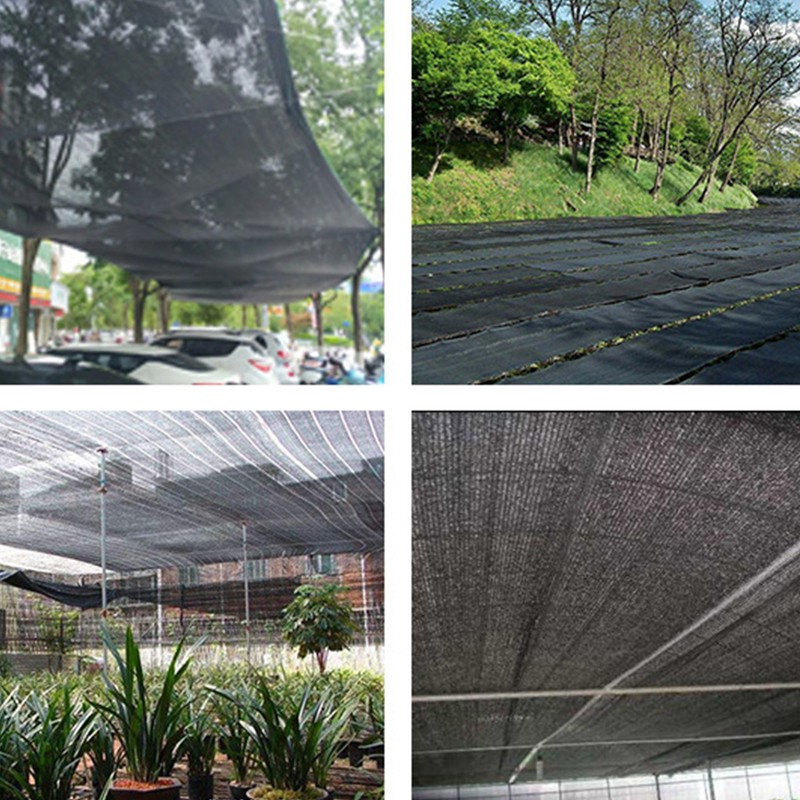 Black Shade Cloth Durable Garden Sun Shade Netting Antifreezing Sun