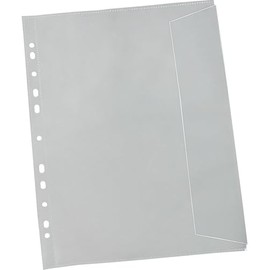 10 Document Wallets Open Sides with Filing Edge and Side Cover