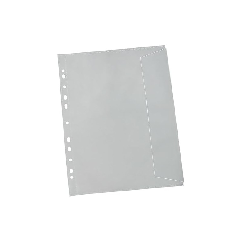 10 Document Wallets Open Sides with Filing Edge and Side
