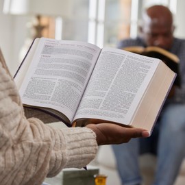 The Breathe Life Holy Bible: Faith in Action (NKJV, Hardcover, Red Letter, Comfort Print)