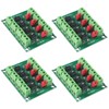 ALMOCN 4 Channel Optocoupler PC817 Insulation Board Voltage Converter Adapter