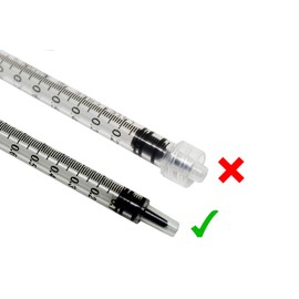 Rays 1ml Syringe Sterile Latex Free Box of 100