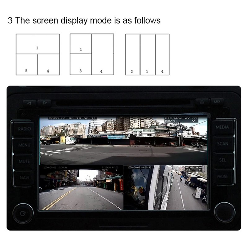 Vehicle Digital Video Recorder, Car DVR Video Recorder Kit, Mobile