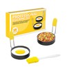 KWBLWF 2-Pack Egg Rings Set, Egg Rings For Frying Eggs,