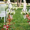 Thiccywoov 8 Sets Wedding Aisle Decoration Include 16 oz Rose