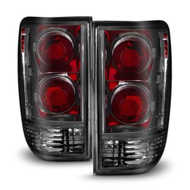 ACANII - For Smoke Replacement 1995-2005 Chevy Blazer GMC Jimmy S10 Tail Lights Brake Lamps Driver & Passenger Side