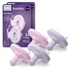 Philips Avent Soothie Chupetes ortodónticos para bebés, chupetes 100% silicona,