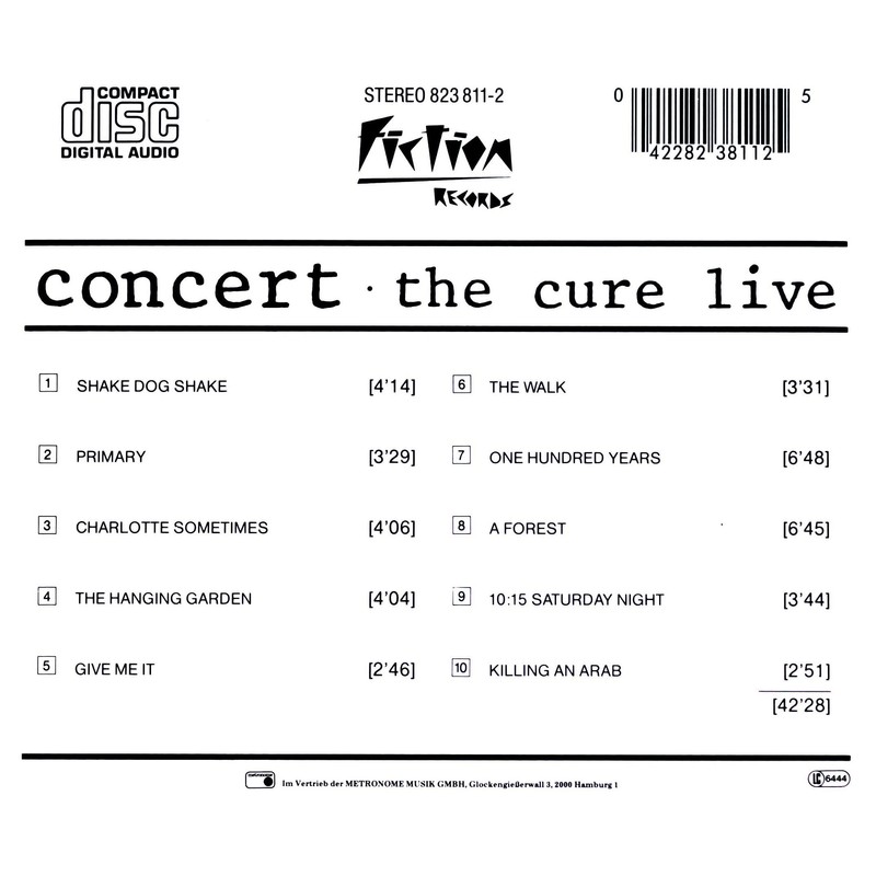 Concert-the Cure Live