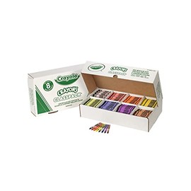 Crayola Crayon Classpack (800 unidades), crayones a granel para niños, suministros escolares a granel, caja grande de crayones, elementos esenciales para el aula de maestros de preescolar, edades 5, 6