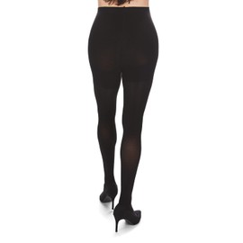 MeMoi Women's Maternity 90 Denier Opaque Shaper Tights Black S-M