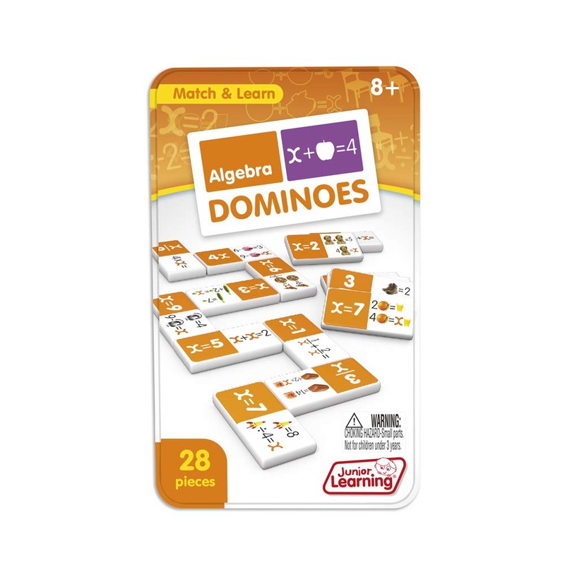 Junior Learning JL497 Algebra Dominoes, Multi