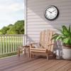 JoFomp Large Waterproof Outdoor Clock with Thermometer Combo - 12