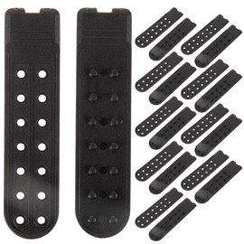 EXCEART Adjustable Hat Extender 10 Pairs Extension Repair Breasted Hat Single Row Extender Double Row Hat Button Suite Cap Adjustable Snap-back Chinstrap