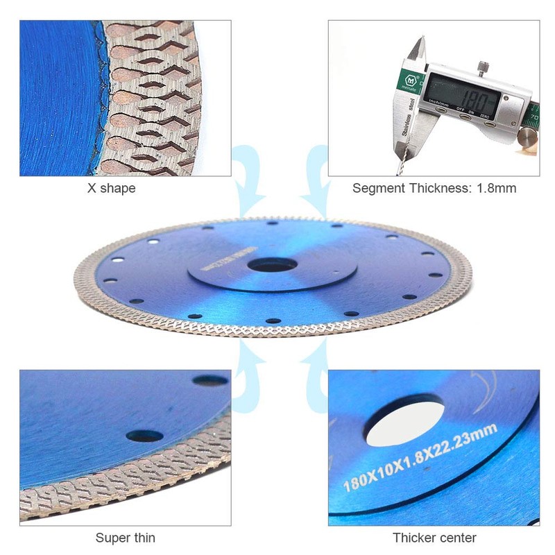 Super Thin Diamond Tile Blade Porcelain Saw Blade for Cutting