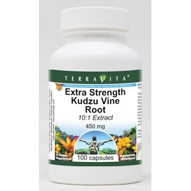 Extra Strength Kudzu Vine Root 10:1 Extract - 450 mg (100 Capsules, ZIN: 513406)