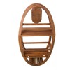 AquaTeak The Original Moa Teak Shower Suction Holder