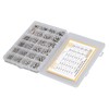 884 Pcs Screw Nut Washer Wrench Kit M2 M3 M4