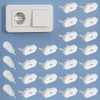 SAFELON 22 + 4 Pack Italian and European Socket Covers,