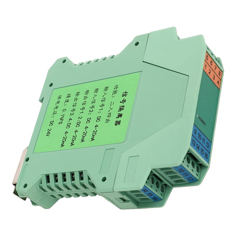 DC Signal Isolator 2 in 4 Out Current Transmitter 4‑20mA