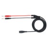 P1203 BNC Male Plug to Banana Plug Coaxial Cable Oscilloscope