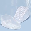 Healeved 1pair Invisible Height Increase Insoles Ergonomic U-Shaped Shoe Pads