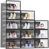 SIMPDIY Shoe Storage, 12 Pack Shoe Organizer for Closet, Shoe
