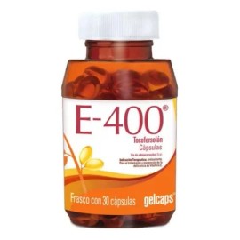 Gelcaps Vitamina E 400mg Cap C30