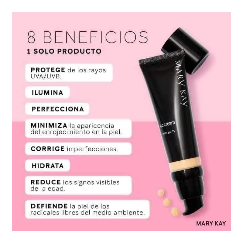 Maquillaje Cc Cream Mary Kay Proteje E Hidrata Envio Full