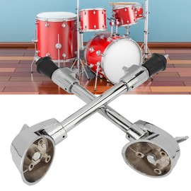 Drum Leg Percussion Accessory Leg Anti skid Bass Drum Leg, Solid Steel Bass Drum Feet Instrument Accessory, 2 Pcs Drum Spurs Foot Pedal Bracket Iron Plating Percussion Drum Leg