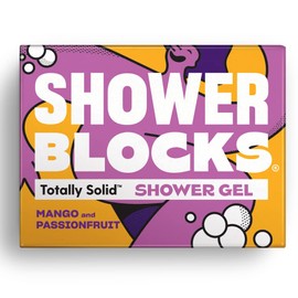 Shower Blocks - Mango & Passionfruit Solid Shower Gel, 100 g