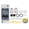 PV Solar Disconnect Switch 2P 40A IP65 Waterproof PA66 Shell