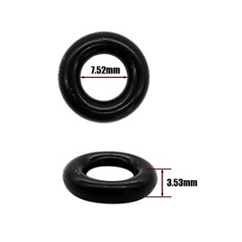 HiSport Fuel Injector O-Rings Set - [7.52mm X 3.53 mm] Compatible with 0280158233 0280158028 0280158020 0280150943 IWP069 IWP181 IWP162 Fuel Injectors