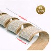 10 Rolls Natural White Lace Jute Ribbon Natural Jute Ribbon