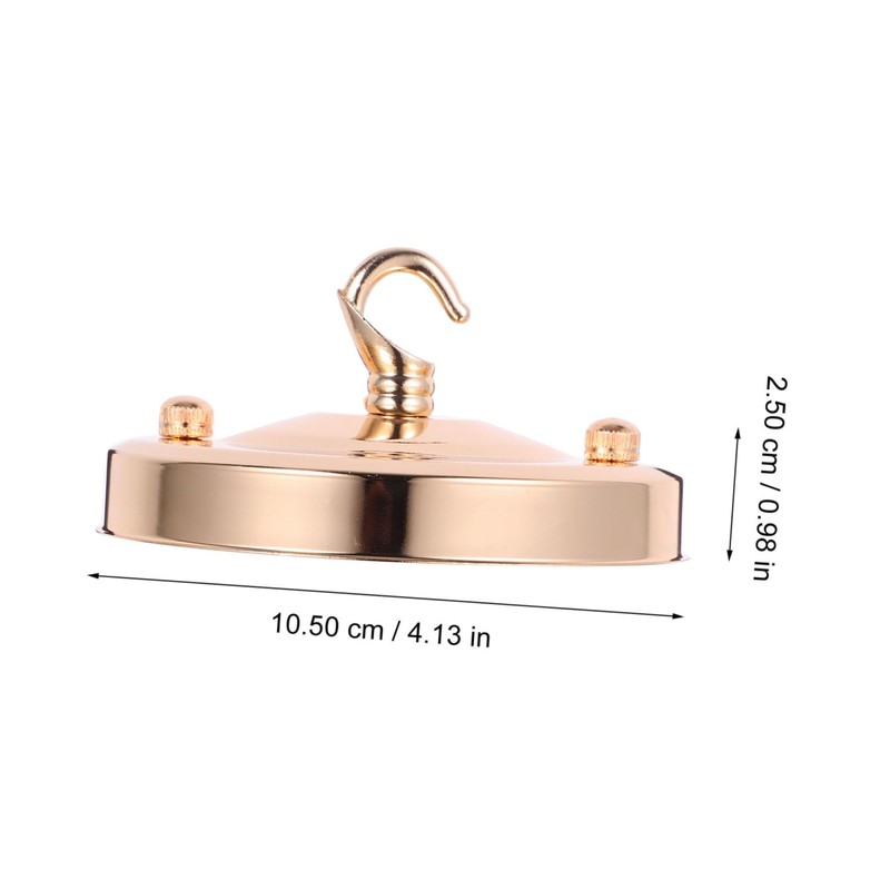 Operitacx 2Pcs Chandelier Mounting Plate Canopy Lights Cover for Pendant