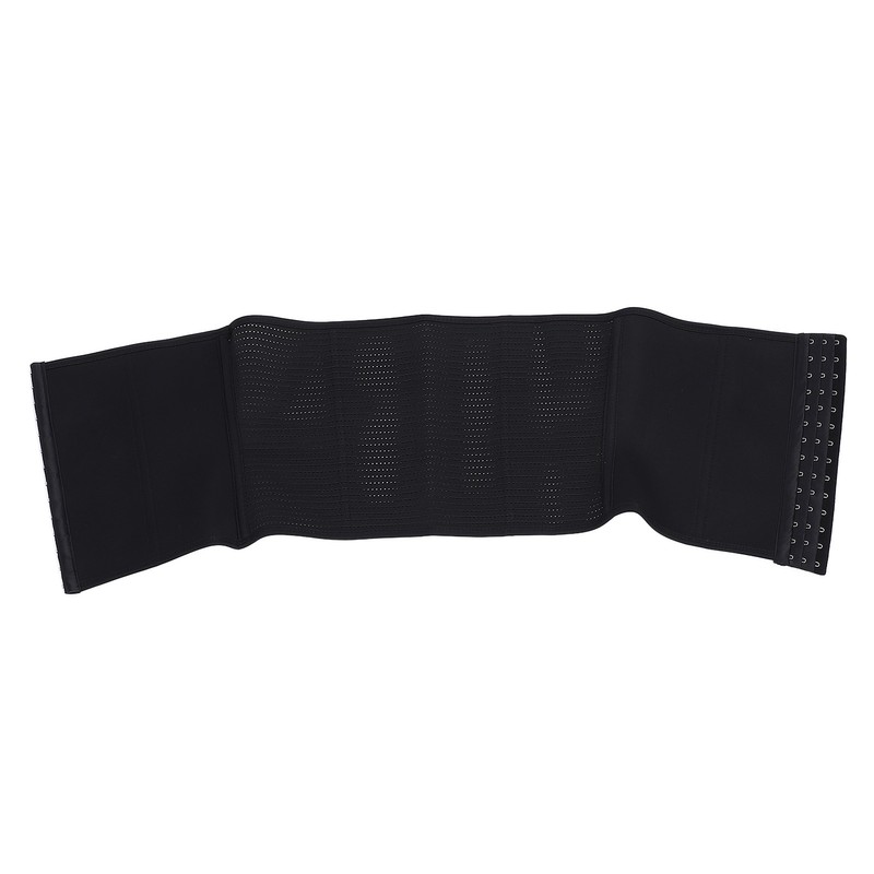 Waist Trainer Corset Shapewear Tummy Control 3 Row Hook Black