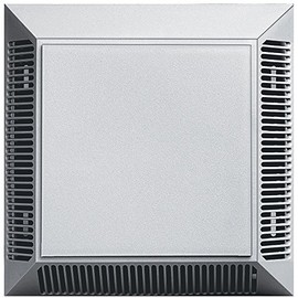 Builders Edge 140057575001 Intake/Exhaust Vent 001, White
