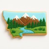 Montana State 4 Inch Cookie Cutter from The Cookie Cutter