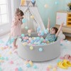 SHJADE Foam Ball Pit, 35.4"x 11.8" Ball Pits for Toddlers,