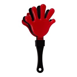 Windy City Novelties 12 Pack - Red/Black Hand Clapper Noise Makers Party Favors