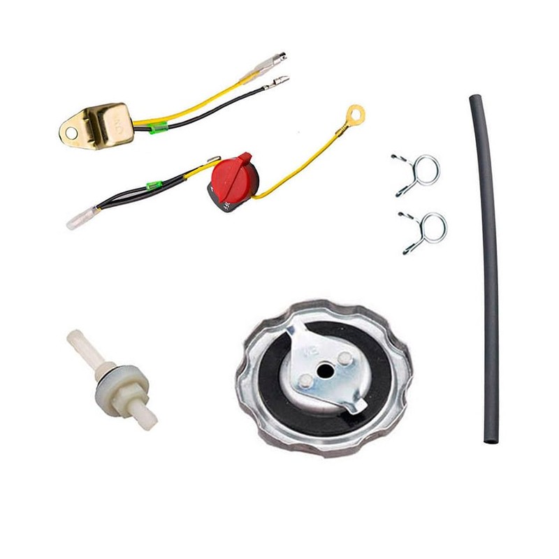 HZ Adjustable Carburetor Recoil Starter Assembly Tune Up Kit Compatible